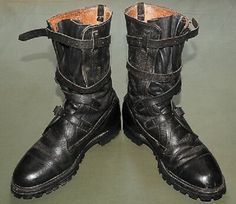 Industrial Goth Fashion, Long Boots Men, Rambo 3, Tanker Boots, New Rock Boots, Handmade Leather Boots, Long Shoes, Shoes Oxford, Oxford Style