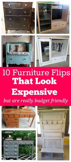 the top ten furniture flips that look expensive but are really budget friendly