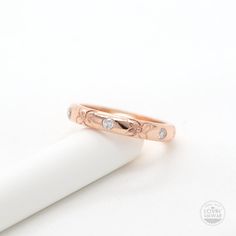 Engraved Rose Gold Diamond Ring For Wedding, Rose Gold Diamond Engraved Ring For Wedding, Rose Gold Diamond Engraved Wedding Ring, Wedding Rose Gold Diamond Engraved Ring, Luxury Engraved Rose Gold Promise Ring, Engraved Diamond Ring In Rose Gold For Anniversary, Rose Gold Diamond Engraved Ring For Anniversary, Diamond Engraved Ring For Wedding, Elegant Diamond Ring With Engraving Option