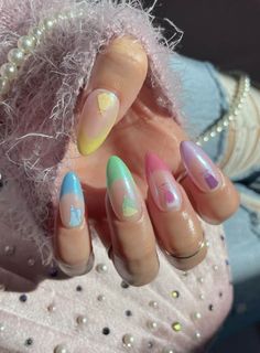 27+ Disney Nails That Are Pure *Magic* Aesthetic Disney Princess, Disney Princess Nails, Princess Nails