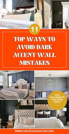 the top 10 ways to avoid dark accent wall