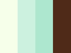 the color palette is brown, green and blue