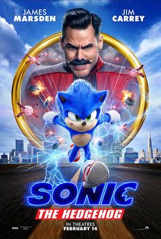 sonic the hedgehog movie poster