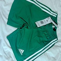 Nwt Boys Xs Adidas Squad 21 Short, Green Shorts With White Stripes Green Sportswear Bottoms With Three Stripes, Adidas Green Sportswear Bottoms, Adidas Green Sports Shorts, Adidas Green Sporty Shorts, Adidas Sporty Green Shorts, Sporty Green Adidas Shorts, Green Adidas Cotton Bottoms, Casual Green Adidas Shorts, Adidas Green Bottoms For Summer