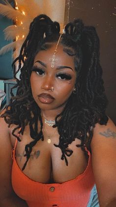 Faux Locs Goddess, Bts Hairstyle, Pretty Braids, Dreadlock Hairstyles, Natural Hair Inspiration