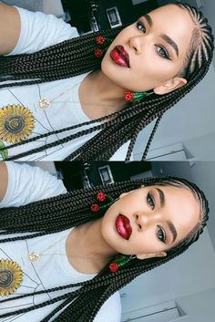 Cool Braids, Cornrows Braids, Goddess Braids, French Braid, Shiny Hair, Natural Style, Braids For Black Hair, Baddie Hairstyles, Boss Lady