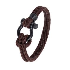 Material: Milan Rope Fashion Element: Ellipse Style: Fashion OL Black Outdoor Bracelet Jewelry, Black Bracelet Jewelry For Outdoor, Adjustable Black Bracelets For Outdoor, Gifts For New Drivers, Son Bracelet, Stainless Steel Bracelet Men, New Driver, Gift Bracelet, Lucky Bracelet