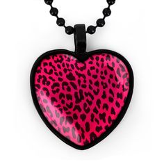 This gorgeous puffy heart shaped glass pendant is set in a jet black setting. The pendant measures 1.1 inches by 1.4 inches. Each and every pendant is thoroughly inspected to insure their quality. The design is crisp and vivid, and is printed only with the highest quality inks. The pendant hangs from a 24 inch black ball chain which can be cut to your desired length. Only the highest quality materials were used in the making of this necklace. The crisp archival quality prints are sealed under cr Punk Heart Necklace As A Gift, Black Punk Heart Pendant Jewelry, Black Punk Heart Pendant Necklace, Punk Black Necklace With Heart Pendant, Punk Black Heart Pendant Necklace, Punk Style Black Heart Pendant Necklace, Punk Style Heart Necklace For Valentine's Day, Punk Heart Necklace For Valentine's Day, Black Nickel-free Jewelry For Valentine's Day