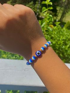 Trendy evil eye bracelet 🧿 Trendy style ⚡️ Premium quality 🌊 Affordable Blue Evil Eye Bracelet For Friendship, Trendy Resizable Evil Eye Bracelet, Trendy Adjustable Evil Eye Bracelet, Evil Eye Bracelet For Everyday Wear, Trendy Evil Eye Bracelet As Gift, Casual Evil Eye Bracelets, Trendy Evil Eye Bracelet, Trendy Handmade Blue Evil Eye Bracelet, Trendy Blue Bracelets With Evil Eye