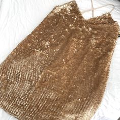 Nwt! Fully Lined. Gold Sequins. This Dress Is Awesome! Gold Mini Dress, Kylie Dresses, Kylie Dress, Mini Gold Dress, Gold Sequins, Kendall Kylie, Kendall + Kylie, Outfit Goals, Sequin Dress