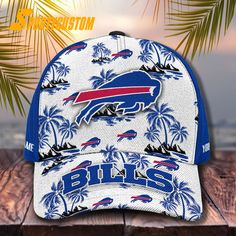 ## NFL Buffalo Bills Tropical Summer Baseball Cap ## Cheer on your favorite team with this cool and comfy NFL Buffalo Bills Tropical Summer Baseball Cap! Whether you’re at the game or hanging out with friends, this cap will keep you stylish and show off your team spirit. Plus, the adjustable strap makes it a perfect fit for any head size. ## Get yours today and show your love for the Buffalo Bills! ## Photos Of NFL Buffalo Bills Tropical Summer Basball Cap Product details NFL Buffalo Bills Sports Fan Trucker Hat With Curved Brim, Sports Fan Baseball Cap With Curved Brim, Sports Fan Baseball Cap With Team Logo, Sports Fan Fitted Baseball Cap For Sports Events, Sports Fan Baseball Cap With Curved Bill, Baseball Season Fan Merchandise Baseball Cap, Curved Bill Baseball Cap For Sports Fans, Curved Brim Snapback Hat For Sports Fans, Curved Visor Sports Fan Baseball Cap