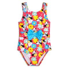 Nwt Disney Store Minnie Mouse Adaptive 1pc Swimsuit Girls Upf 50+ U Pick . Disney Store Exclusive. One-Piece Swimsuit Sublimated Screen Art Includes Minnie Mouse Faces And Flowers Cutout Opening At Mid-Back Self-Stick Fabric Fastener At Top Of Back Front Panel Opening With Self-Stick Fabric Fastener Under Bow Bilateral Hip Self-Stick Fabric Fasteners In Back Diaper Friendly Fully Lined Upf 50+ Built-In Uv Protection For Safer Fun In The Sun! Part Of Our Minnie Mouse Red Swim Collection For Girls Flowers Cutout, Minnie Mouse Swimsuit, Minnie Mouse Red, Screen Art, Rashguard Swimsuit, Minnie Mouse Girl, Bare Necessities, Disney Kids, Fun In The Sun