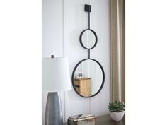 (Online Special Price) Brewer Black Accent Wall Mirror - Ornate Home Black Accent Walls, Mirror Color, Vanity Area, Ornate Furniture, Accent Mirror, American Furniture, Round Mirror, Mirrors Wayfair, Circle Design