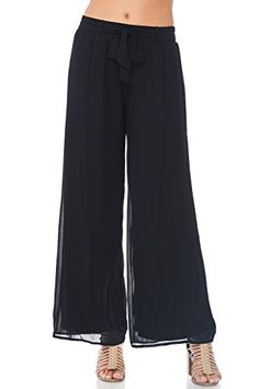 Alexander + David Women's Chiffon Long Palazzo Pants High... https://www.amazon.com/dp/B0735LV2R7/ref=cm_sw_r_pi_dp_U_x_ka2LDbN7TFGE1 Women Pants Pattern, David D, Pants Women Fashion, Flowy Pants, Tie Waist Dress, Chiffon Material, Christmas 2019, Womens Casual, Pants Pattern