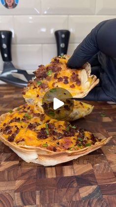 Kyle Istook on Instagram: "Deep dish breakfast pizza 🍕 #satisfying #recipe #lifehack" Cheese Breakfast Recipes, Crescent Dough Recipes, Air Fryer Eggs, Eggs Cheese Breakfast, Air Fryer Foods, Exercise Food, Cheese Breakfast, Tiktok Food