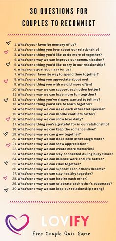 Questions for Couples to Reconnect Deep Conversations For Couples, Questions To Reconnect With Husband, Questions For Husband And Wife Fun, Things To Do With Your Partner, Questions For Couples To Reconnect, Relationship Reset, Deep Questions For Couples, Question For Couples, Couple Conversations