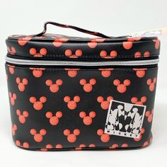 New Dani By Danielle Nicole Disney Cosmetic Carrying Case Nwt Condition: New With Tags Brand: Disney Dani By Danielle Nicole Measurements: 8.75” W X 6” D X 6” H Thanks For Stopping By Our Closet! :) Black Minnie Mouse Bag For Disney Trips, Black Disney Rectangular Bag, Disney Mickey Mouse Bags For Gifts, Trendy Red Bags For Disney Trips, Disney Black School Bags, Disney Style Black School Bags, Black Mickey Mouse Bag For Disney Fan Events, Black Minnie Mouse Travel Bag, Black Bag For Daily Use