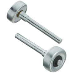 two stainless steel screws with one bolt and the other end is turned upside down