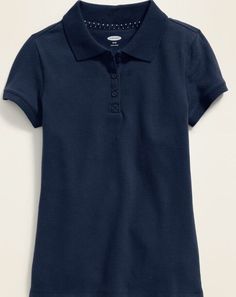 Old Navy girls youth short sleeve polo shirt XL 14 dark blue School Uniform New.please feel free to ask any questions before bidding and to take a look at my other childrens  school uniforms . Thanks for looking Navy Short Sleeve Cotton Polo Shirt, Navy Cotton Short Sleeve Polo Shirt, Navy Cotton Polo Shirt With Short Sleeves, Navy Fitted Tops With Collared Neckline, Navy Fitted Top With Collared Neckline, Navy Fitted Polo Collar Top, Navy Casual Top With Collared Neckline, Navy Fitted Collared Tops, Fitted Navy Collared Tops