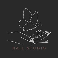 the logo for nailstudio