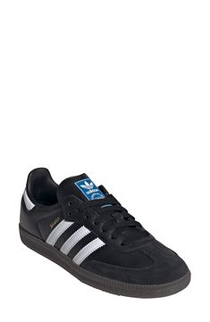 adidas Samba Sneaker (Women) | Nordstrom Samba Adidas Outfit, Soccer Pitch, Gender Inclusive, Adidas Samba Og, Fall Wardrobe Essentials, Size 10 Women, Adidas Outfit, Sports Blazer, Baby Boy Shoes