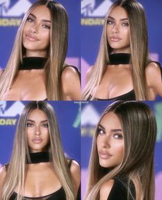 Madison Beer Hair, Black Women Hair Color, Blonde Hair Makeup, Hair Color Streaks, Blonde Hair Looks, Platinum Blonde Hair, Hair Color Balayage, Hair Inspiration Color