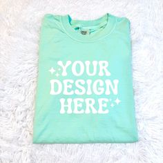 Customizable Green Cotton Tops, Customizable Green Short Sleeve Tops, Customizable Green Casual Tops, Customizable Casual Green Tops, Customizable Green Cotton Shirt, Customizable Green Crew Neck T-shirt, Customizable Green Short Sleeve T-shirt, Mock Up T Shirt, Comfort Color Mockup