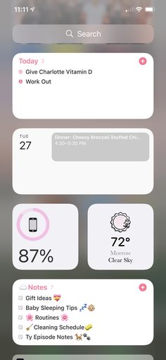 an iphone screen with the texting section highlighted in pink, white and grey colors