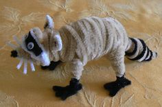 a stuffed animal that looks like a zebra