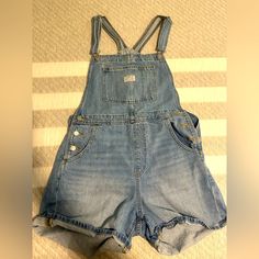 Reposhing This Item I Purchased From @Megross622. Loved It, But Ready To Rotate For Something New. Questions? Leave A Comment Below! Casual Denim Shortalls With Pockets, Dark Wash High Rise Denim Shortalls, High Rise Dark Wash Denim Shortalls, High Rise Medium Wash Cotton Shortalls, Casual High Rise Denim Blue Shortalls, Casual Dark Wash Denim Shortalls, Casual High-rise Denim Shortalls, Casual Denim Shortalls, Denim Blue Short Length Shortalls