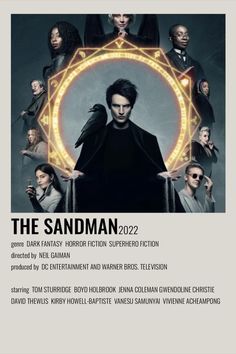 the movie poster for the sandman