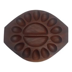 a chocolate mold that is shaped like a flower