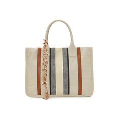 Vince Camuto-Orla Tote Carry everyday essentials in the Orla tote from Vince Camuto. This durable canvas handbag features a bold print and braided rope tassels with gold beading. Casual Beige Canvas Bag With Braided Handles, Casual Canvas Beach Bag For Shopping, Casual Canvas Top Handle Bag, Trendy Canvas Beach Bag With Adjustable Strap, Everyday Canvas Bags With Braided Handles, Casual Canvas Bag With Braided Handles For Shopping, Casual Cotton Top Handle Bag, Casual Canvas Beach Bag With Leather Handles, Canvas Tote Shoulder Bag With Braided Handles