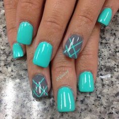 Gel Nail Design Inspiration, Ideas For Nails Acrylic, Trendy Gel Nails Square, Teal Easter Nails, Dip Nail Ideas Vacation, Short Nail Designs For Spring, Gel Nail Designs For Spring 2023, Springtime Nail Designs, Edgy Elegant Nails