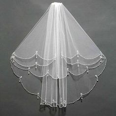 wedding veil,
beaded veil,
bridal veil, Bridal Vail, Short Veils Bridal, Elbow Length Veil, Beaded Wedding Veils, Ivory Bride, Ivory Wedding Veils, Beaded Veils, Layered Veil, Short Veil