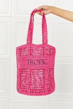 Fame Tropic Babe Staw Tote Bag 
https://mygoodyshop.com/products/fame-tropic-babe-staw-tote-bag  
MyGoodyShop.com
https://mygoodyshop.com 
This gorgeous fuchsia straw tote bag is a summer must have! The eye-catching fuchsia color is sure to turn heads, while the bold black lettering adds a touch of sophistication. Whether you're hitting the beach or running errands around town, this tre... #Bestseller #mygoodyshop #luxury #fashion #shopnow #looksforless #shopthelook #affordablefashion #runway... Straw Tote Bag, Trendy Tote Bags, Printed Handbags, Straw Tote, Trendy Tote, Fuchsia Color, Affordable Jewelry, Large Tote Bag, Bold Black