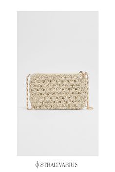 Available in several colours. Crochet Pouch Bag, Crochet Pouch, Bag Women Fashion, Pouch Bag, Beautiful Things, Limited Time, Bags Women, Bat, Vanilla