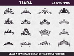 Tiara Svg, Purple Tiara, Tiara Design, Crown Clipart, Princess Design, Princess Svg, Queen Svg, Princess Tiara, Svg Designs