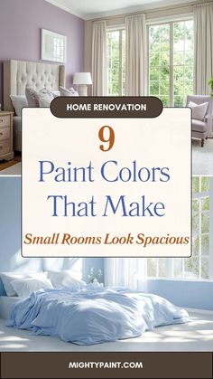 paint colors that make small rooms look spacious