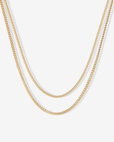 Trendy, modern and ideal for everyday wear - our layered curb link chain necklace is the perfect addition to your everyday OOTDs.Materials: 14K yellow, rose or white gold plated. Measurements: Medium Chain: 14"+2" extender, Width 2.6mm; Large Chain: 16"+3" extender, Width: 4.7mm. High Support Bra, Necklace Layered, Dangle Necklaces, Toggle Bracelet, Link Chain Necklace, Support Bras, Necklaces For Women, Bracelet Collection, Layered Necklace