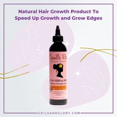 natural hair growth product Regrow Edges, Healthy Thick Hair, Speed Up Hair Growth, Grow Edges, Natural Hair Growth Products, Wild Growth Hair Oil, How To Treat Dandruff, Extremely Damaged Hair, Longer Hair Growth