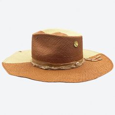 Brown Fedora Straw Hat, Brown Straw Fedora Hat, Brown Straw Fedora, Beige Straw Panama Hat With Curved Brim, Cream Wide Brim Straw Fedora, Beige Toquilla Straw Fedora Panama Hat, Brown Fedora With Short Brim In Toquilla Straw, Brimmed Brown Straw Hat, Brown Fedora In Toquilla Straw With Short Brim