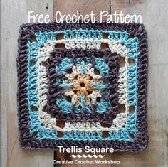 Quick And Easy Crochet Granny Square Pattern - Daily Crochet