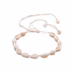 These shell chokers are fashionable and trendy; you can use them for occasions like summer parties, beach weddings, and music festivals 	These are high-quality and do not easily get damaged 	These are lightweight and comfortable to wear; you can wear them all day and it will not cause discomfort and skin irritations 	Material: Shells and string / Length: approx. 90cm/ Weight: 16g 	Package Contents: 1 x Shell Choker Bohemian Necklace Summer Gift Jewelry With Adjustable Length, White Beaded Choker For Summer, Casual Summer Jewelry For Vacation, Casual Summer Vacation Jewelry, Resizable White Jewelry For The Beach, Resizable White Jewelry For Beach, Resizable White Beach Jewelry, Adjustable White Choker For Festival, Casual Adjustable Shell Jewelry