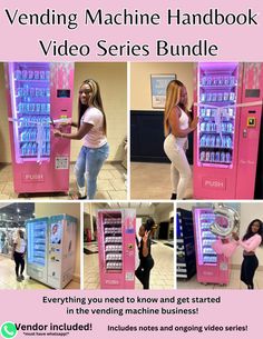 Vending Machine Information – Iye Tasti Vending Machine, Starter Pack, To Start