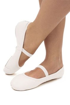 This So Danca SD69C Child Stretch Leather Ballet Shoe is a full sole leather shoe without a drawstring. Elastic casing replaces the drawstring. Stretch Leather Ballet Shoe is fully elasticized allowing it to adhere to the foot and contour the arch and toes beautifully. The elastic binding replaces both the drawstring and casing. Pre-sewn criss-cross elastic. Fitting guidelines: Children up to street shoe size 3.5 order same as street shoe size. For Adult Sizes Click Here Please note that this is merely a guideline and not a guarantee to fit and does not take into account personal preference and desired growing room. *Please note that So Danca USA prohibits the sale of So Danca products to Canada from the USA. Canadian orders of So Danca products will be canceled. We apologize. Leather Slip-on Dance Shoes, Low-top Leather Dance Shoes With Rubber Sole, Leather Low-top Dance Shoes With Rubber Sole, Leather Dance Shoes With Rubber Sole For Practice, Leather Dance Shoes With Leather Sole For Practice, Casual Leather Dance Shoes With Rubber Sole, Leather Slip-on Dance Shoes With Rubber Sole, Flexible Dance Shoes With Rubber Sole For Practice, Lace-up Leather Dance Shoes With Rubber Sole