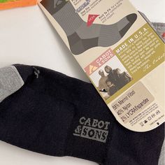 Cabot & Sons Merino Wool Hiking Socks. New With Tags. Cabot & Sons Is The Founder Of Darn Tough Socks, So You Can Expect The Same Quality Sock Size 10-13 Shoe Size 9-12 Cabot (1) Black Breathable Hiking Socks, Darn Tough Socks Men, Darn Tough Socks, Hiking Socks L.l.bean, Hiking Socks, Athletic Socks, Large Size, Mens Socks, Size 10