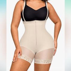 Nwt Feelingirl Tummy Control Shapewear For Women Fajas Colombianas Moldeadoras Seamless Firm Triple Control Butt Lifter Shapewear White Underbust Shaping Shapewear, White Shaping Shapewear With Lined Body, White High Stretch Shapewear, Full Coverage Second-skin Shapewear, Elegant Second-skin Nylon Shapewear, Full Coverage Micro-elastic Shapewear With Soft Touch, Sweet Sweat Waist Trimmer, Cream Bodysuit, Micro-elastic Beige Shapewear Bottoms