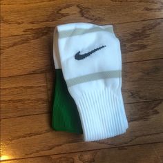 Nike Soccer Socks Casual White Nike Socks, Casual White Knee-high Sports Socks, Nike White Sports Socks, Nike White Sporty Socks, Black Nike Socks, Toeless Socks, Dri Fit Socks, Nike Crew Socks, Vintage Socks