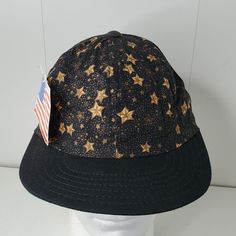 Vtg Deadstock All Over Star Print Stretch Fit Hat Baseball Cap Made In Usa Tags. See Pictures For Condition. Hats Will Be Shipped In Boxes For Protection. Hat Baseball, Star Print, Fitted Hats, Baseball Cap, Accessories Hats, Made In Usa, Baseball Hats, Shoe Accessories, Mens Accessories